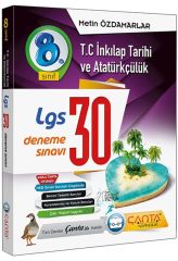 8. Sınıf LGS T.C. İnkılap Tarihi ve Atatürkçülük 30 Deneme Çanta Yayınları