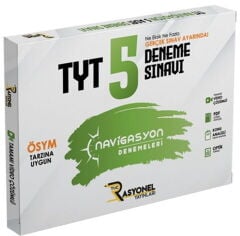 TYT Tüm Dersler Navigasyon 5 Paket Deneme Rasyonel Yayınları