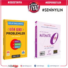 Şenol Hoca Çıtır Çerez Problemler ve Karekök Matematik Sıfır 2 Kitap Set