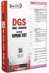 2027 DGS Türkçe Matematik Yaprak Test Pegem Akademi