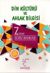 7. Sınıf Din Kültürü ve Ahlak Bilgisi Soru Bankası Karekök Yayınları