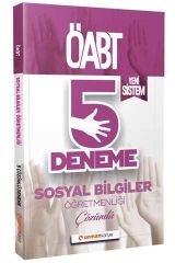 2020 ÖABT Sosyal Bilgiler Öğretmenliği Çözümlü 5 Deneme Uzman Kariyer Yayınları