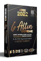 2022 KPSS Genel Yetenek Genel Kültür Tamamı Çözümlü 6 Altın Deneme Benim Hocam Yayınları