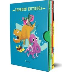 Tepeden Kuyruğa Kutulu Set (4 Kitap Takım) Domingo Yayınevi