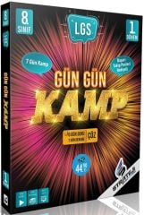 8. Sınıf LGS 1. Dönem Gün Gün Kamp Tekrar Kitabı Strateji Yayınları