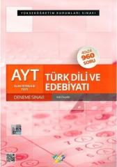 AYT Türk Dili ve Edebiyatı 40x24 Deneme Sınavı FDD Yayınları