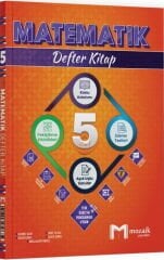 5. Sınıf Matematik Defter Kitap Mozaik Yayınları