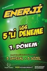 8. Sınıf LGS 1. Dönem Enerji 5 li Deneme Palme Yayınları