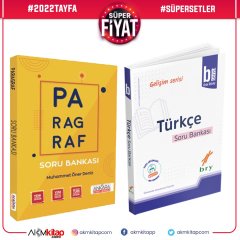 Birey Türkçe B ve AKM Paragraf Soru Bankası Seti 2 Kitap