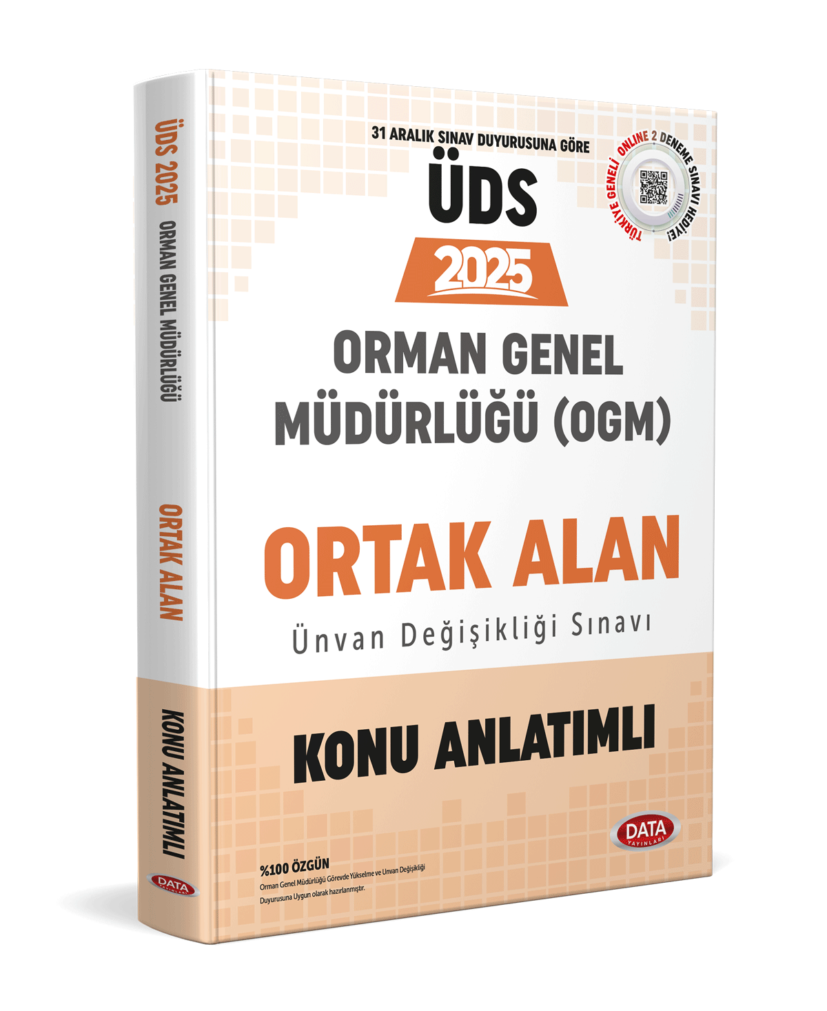 2025 GYS Orman Genel Müdürlüğü Ünvan Değişikliği Sınavı Ortak Alan Konu Anlatımlı Data Yayınları