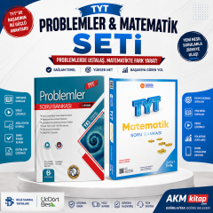 Üç Dört Beş TYT Matematik ve Bilgi Sarmal Problemler Soru Bankası 2 Kitap Set