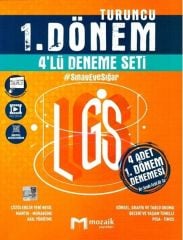 LGS 1. Dönem 4 Deneme Seti Mozaik Yayınları