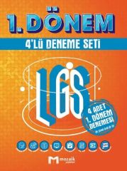 8. Sınıf LGS 1. Dönem 4 lü Deneme Sınavı Mozaik Yayınları