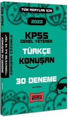 2022 KPSS Tüm Adaylar İçin Genel Yetenek Türkçe Konuşan 30 Deneme Yargı Yayınları