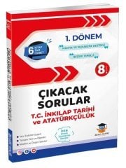 8. Sınıf LGS 1. Dönem T.C. İnkılap Tarihi ve Atatürkçülük Çıkacak Sorular Zeka Küpü Yayınları