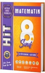 8. Sınıf Matematik Hit 32 li Deneme Mozaik Yayınları