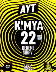 AYT Kimya 22 Denemeleri Fix Yayınları