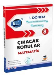 8. Sınıf LGS 1. Dönem Matematik Çıkacak Soruları Zeka Küpü Yayınları