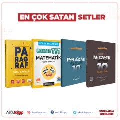Ankara Kitap Merkezi Paragraf Soru Bankası Şenol Hoca TYT Merhaba Matematik ve Marka Paragraf ve Matematik Denemesi 4 Kitap Set