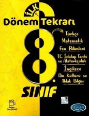 8. Sınıf LGS Tüm Dersler İlk Dönem Tekrarı Efsane Yayınları