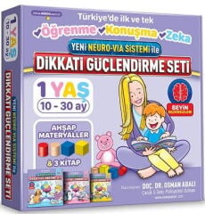 Dikkat Güçlendirme Seti 1 Yaş Adeda Yayınları