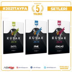 Marka Yayınları AYT Kimya Fizik Biyoloji Kuşak Deneme Seti 3 Kitap