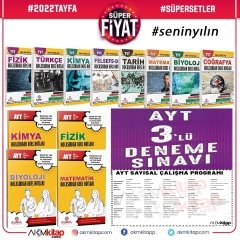 2022 Tayfa Dev TYT Konu ve AYT Sayısal Seti
