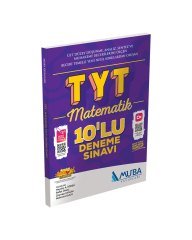 TYT Matematik 10 lu Deneme Sınavı Muba Yayınları