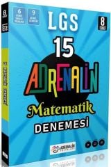 8. Sınıf LGS Matematik 15 Branş Denemesi Adrenalin Yayınları