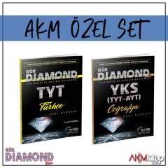Gür Yayınları TYT Türkçe ve Coğrafya Dıamond Soru Bankası 2 Kitap Set