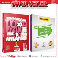 Benim Hocam 2023 TYT Fizik Konu ve Karekök 50 li Çözümlü Deneme Seti 2 Kitap
