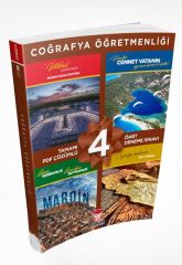 KPSS ÖABT Coğrafya Öğretmenliği Tamamı PDF Çözümlü 4lü Deneme Seti Kaplan Akademi