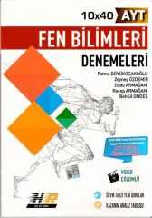 AYT Fen Bilimleri Özel Baskı 10 x 40 Denemeleri Hız ve Renk Yayınları