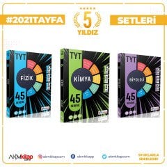 KöşeBilgi TYT Fizik Kimya Biyoloji Deneme Seti 3 Kitap