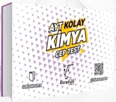 AYT Kimya Kolay Cep Test Karekök Yayınları