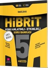 5. Sınıf İngilizce HİBRİT Konu Anlatımlı Etkinlikli Soru Bankası Hız Yayınları