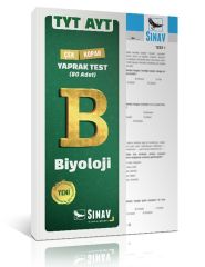 TYT AYT Biyoloji Çek Kopart Yaprak Test Sınav Yayınları