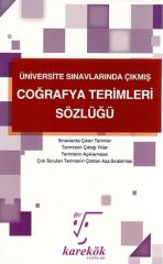 Coğrafya Terimleri Sözlüğü Karekök Yayınları