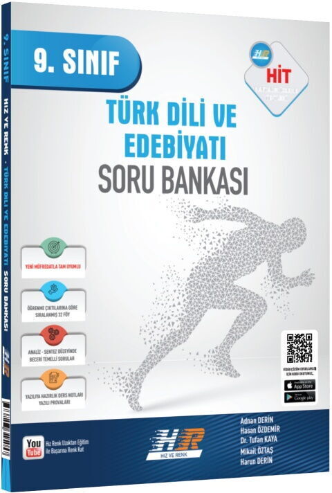 9. Sınıf Türk Dili ve Edebiyatı HİT Soru Bankası Hız ve Renk