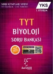 TYT Biyoloji Soru Bankası Karekök Yayınları