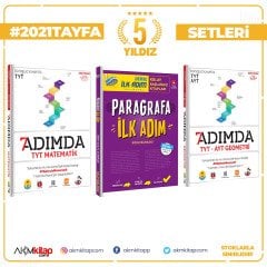 Tonguç Akademi TYT 7 Adımda Matematik Geometri ve Paragrafa İlk Adım 3 Kitap Set