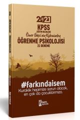 2021 KPSS Eğitim Bilimleri Öğrenme Psikolojisi 21 Deneme İsem Yayıncılık