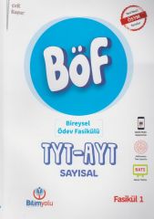 TYT AYT Sayısal BÖF Bireysel Ödev Fasikül 5 li Seti Bilimyolu Yayıncılık