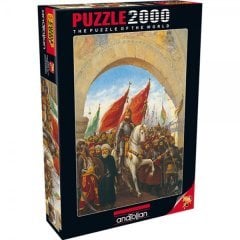 İstanbulun Fethi 2000 Parça Anatolian Puzzle