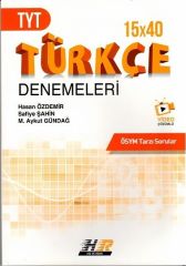 TYT Türkçe 15 x 40 Denemeleri Hız ve Renk Yayınları
