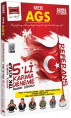 2025 MEB AGS Referans Fasikül Fasikül Tek Kitap 5 Karma Deneme Yargı Yayınları