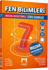 7. Sınıf Fen Bilimleri Soru Bankası Mozaik Yayınları