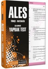 2021 ALES Çek Kopart Yaprak Test Pegem Yayınları