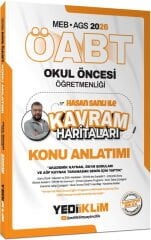 2026 MEB AGS ÖABT Okul Öncesi Öğretmenliği Hasan SANLI İle Kavram Haritaları Konu Anlatımı Yediiklim