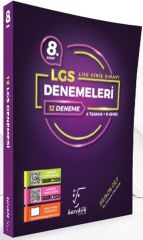 8. Sınıf LGS 12 Deneme Karekök Yayınları